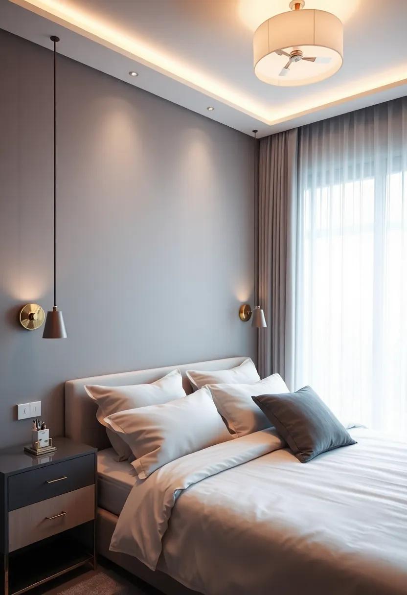 Dramatic Lighting Fixtures That Transform Your Bedroom Into a Glamorous Retreat