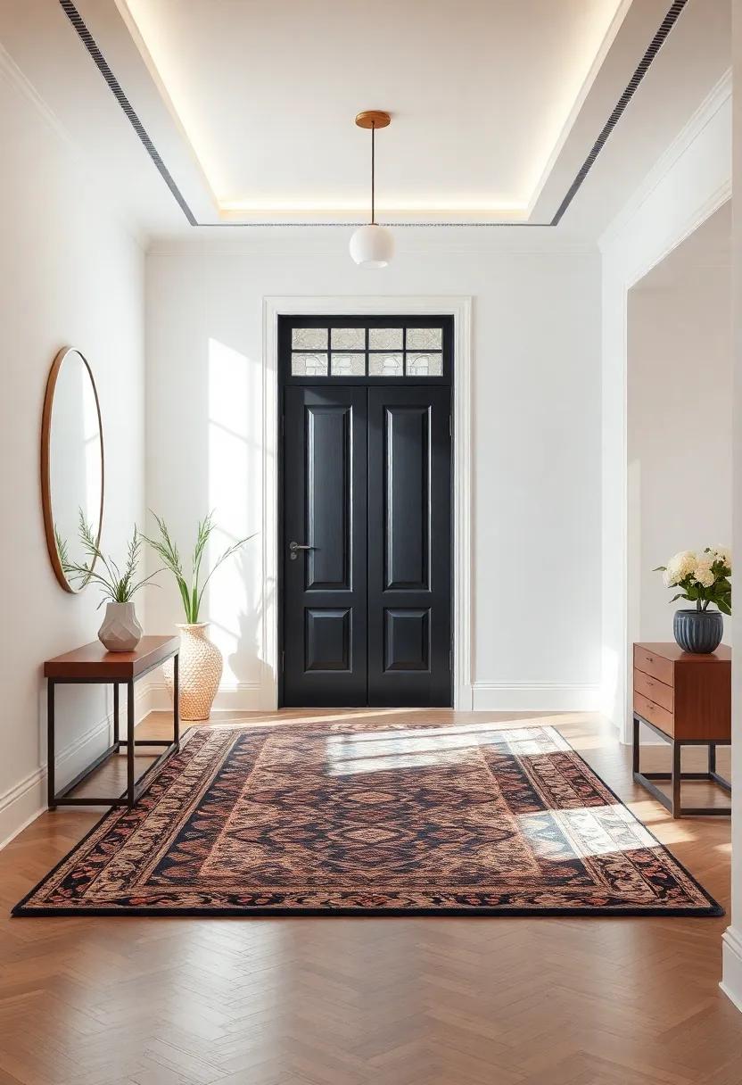 Illuminating Entrances With Thoughtful ⁤Rug Placement ‌And⁣ Design