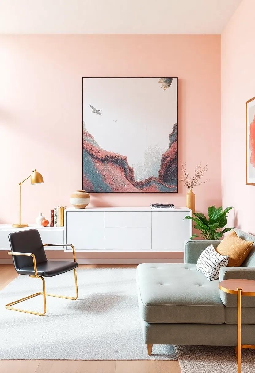 Brass Wall Art: ⁢Consider hanging brass sculptures or wall art pieces that echo ⁣the sophisticated theme of your space