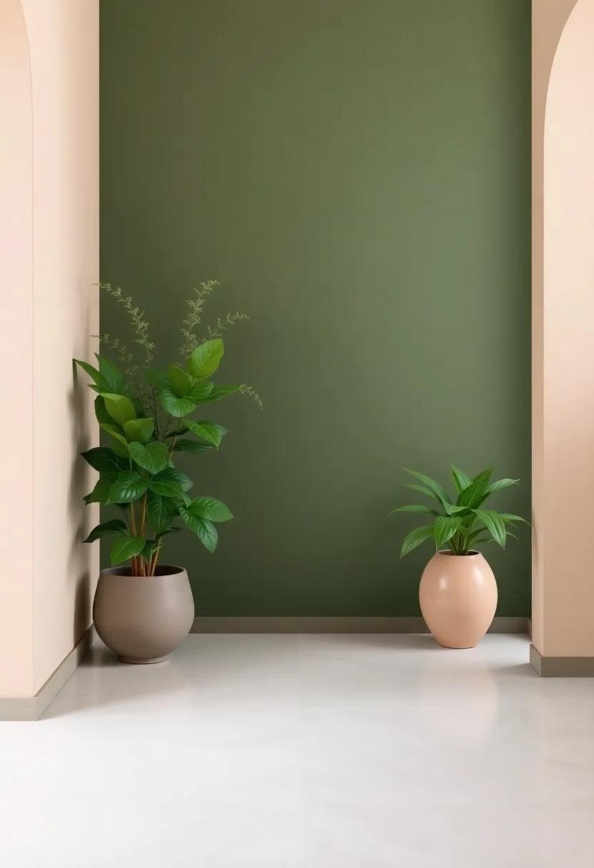 Lush Neutrals: Introducing Greenery to ⁢Enhance Subtle Color Combinations