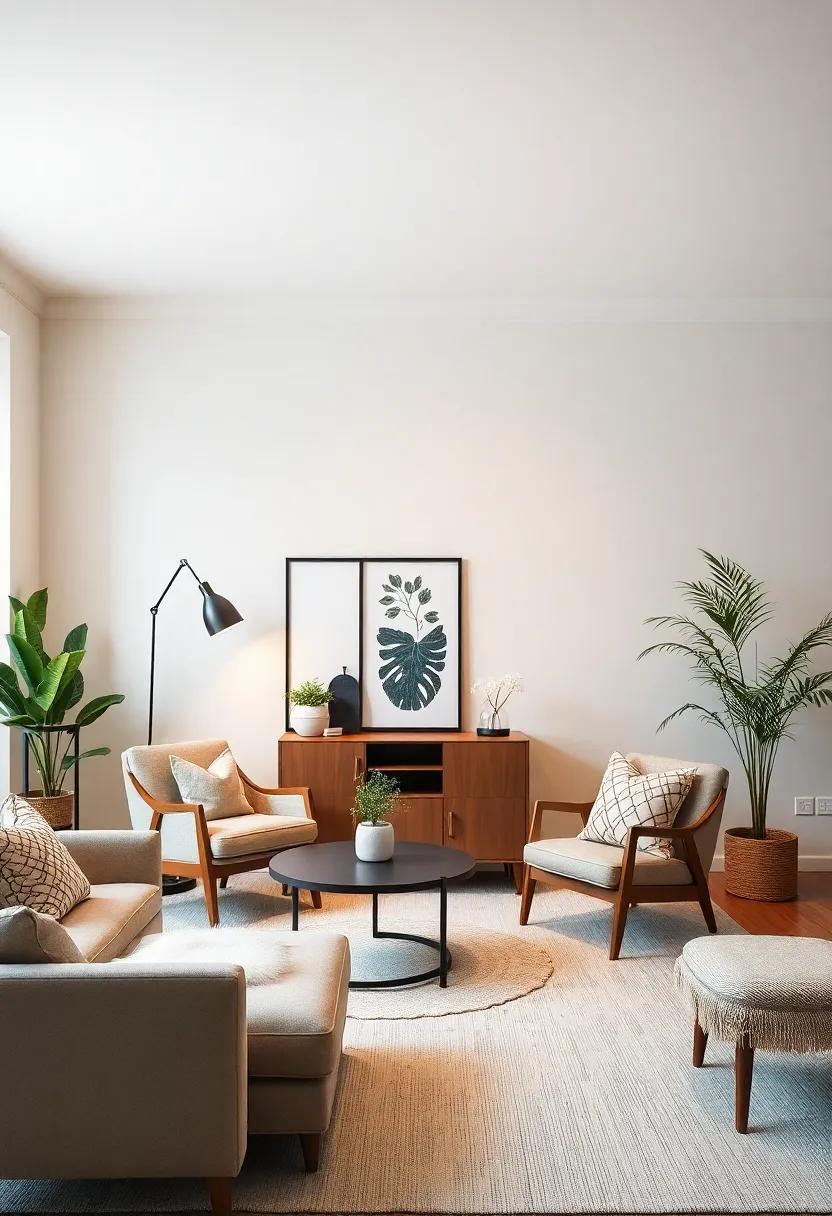 Lighting as a Unifying Force in an Eclectic⁣ Furniture Landscape