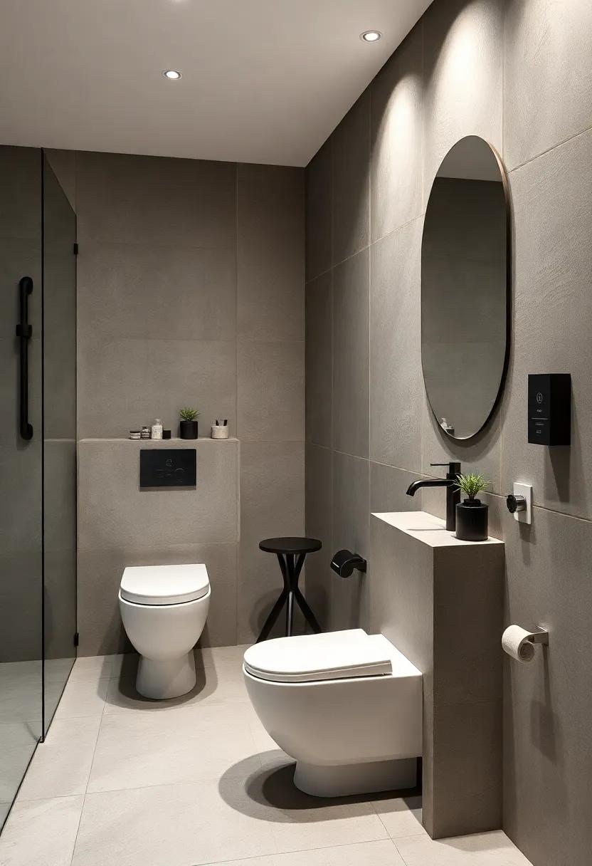 Toilet Installation: Seamless Integration of Concrete in Fixtures