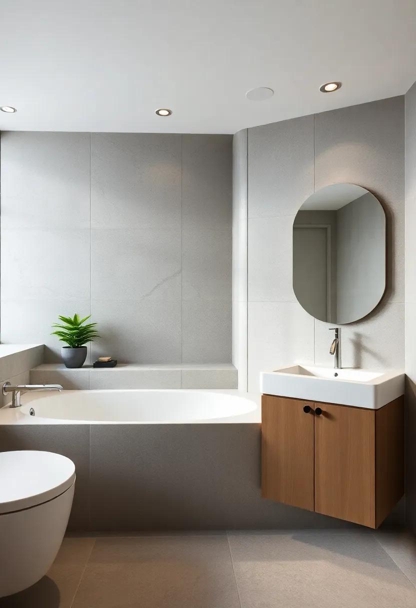 Transforming Spaces ‌with Concrete:⁢ The Allure⁤ of Industrial ⁣Bathroom Design