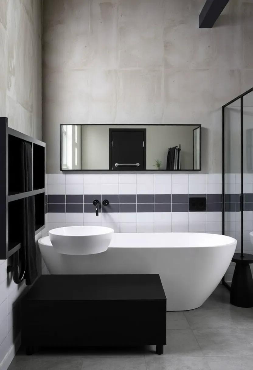 12)⁣ Polished‌ Concrete: Finish ​the‍ floor ⁤with polished concrete and select matte black⁤ furniture, creating a seamless flow that embodies the industrial ⁤ethos
