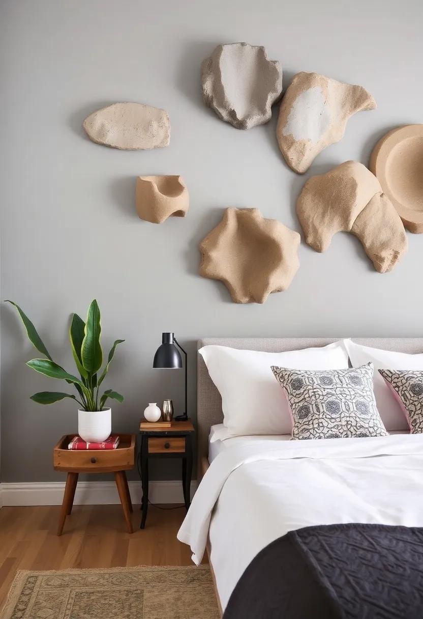 Concrete Wall Art: Get creative with concrete wall art; sculptural pieces or painted concrete⁣ forms can add ⁤an edgy undertone to your industrial decor