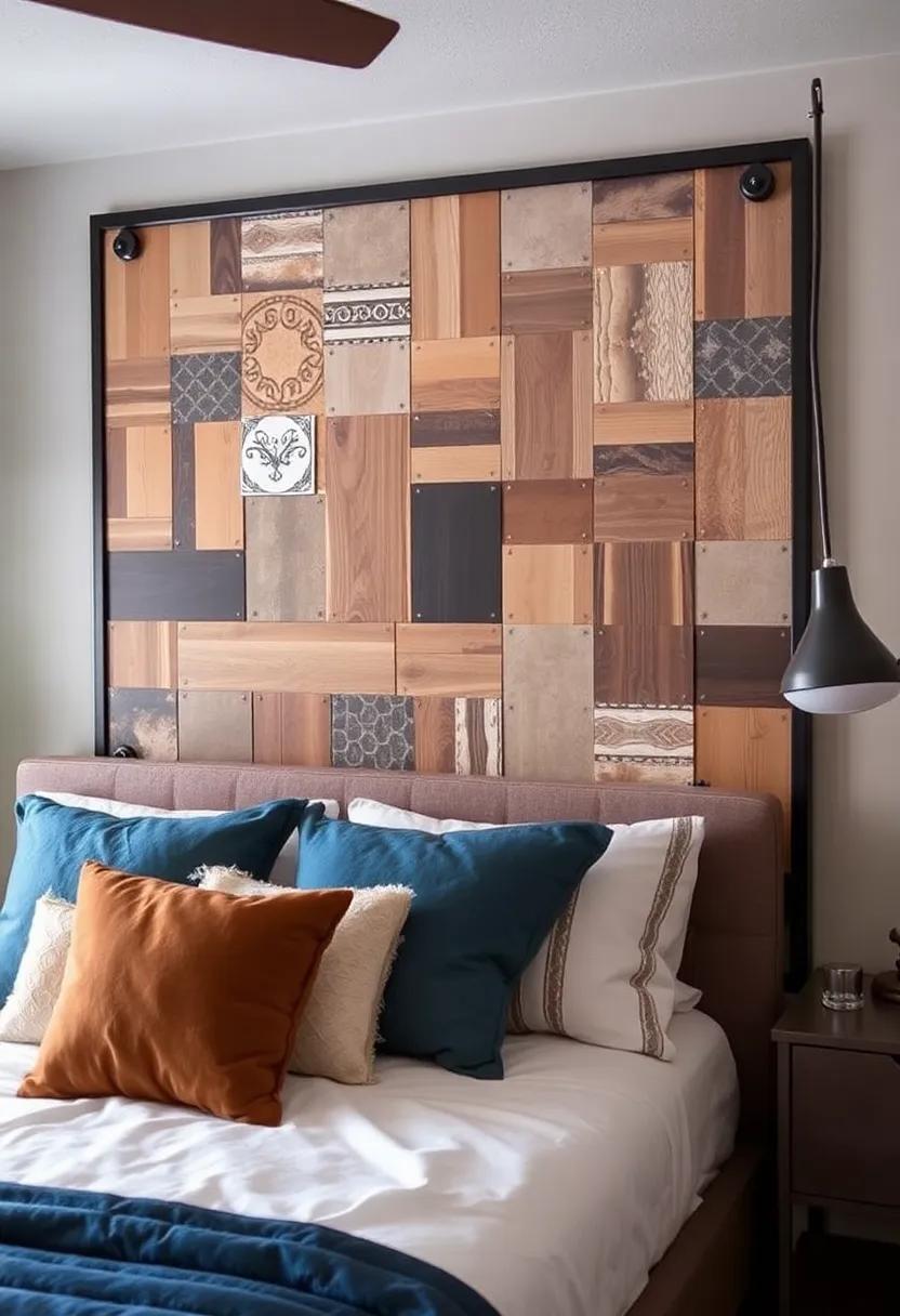 Flooring ⁤Sample Collage: Create a unique and⁤ textured wall⁣ display by collaging flooring samples‍ of varying materials and finishes for an artistic effect