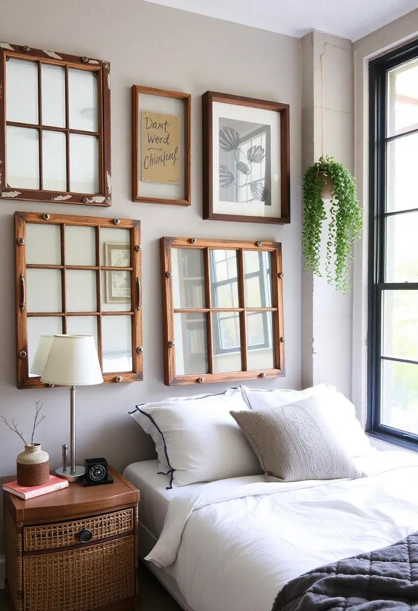 Upcycled Window Frames:⁤ Frame mirrors or art pieces with upcycled window‍ frames, bringing ​a vintage touch while enhancing the room’s natural light