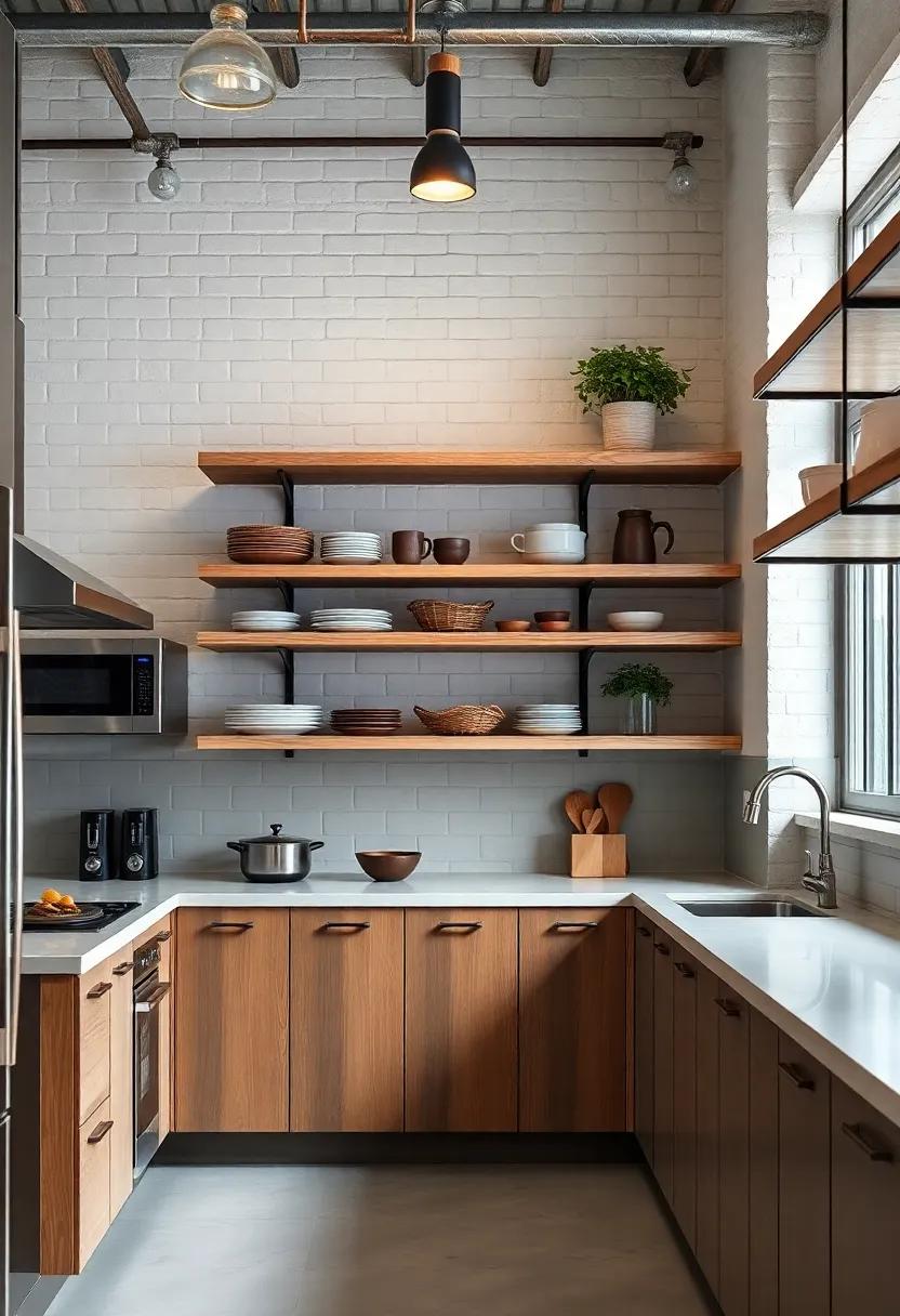 Creative Use of Open⁤ Shelving for Storage and Display in⁢ Cooking Spaces