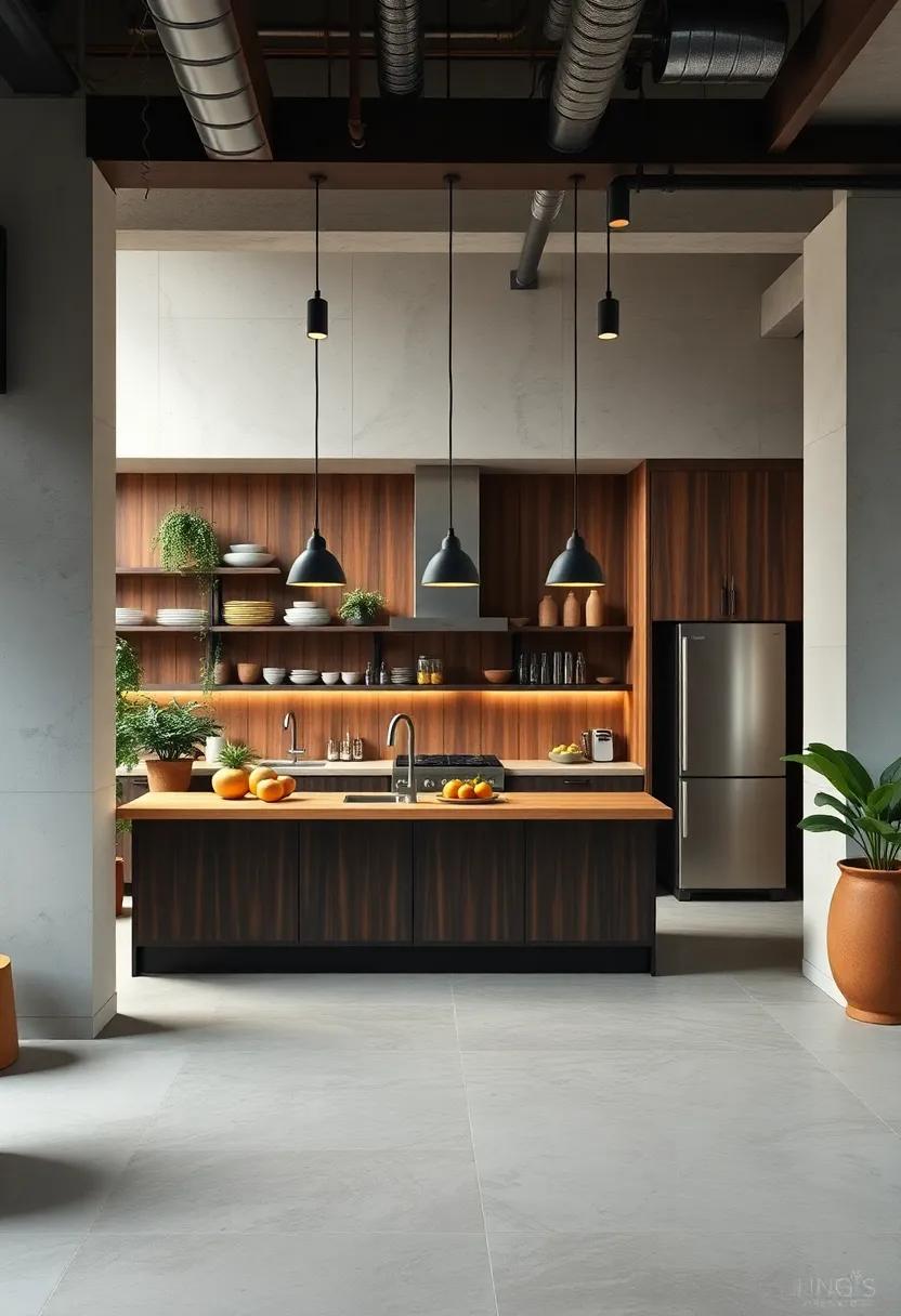 Merging Indoor and Outdoor Spaces for an organic Kitchen Experience