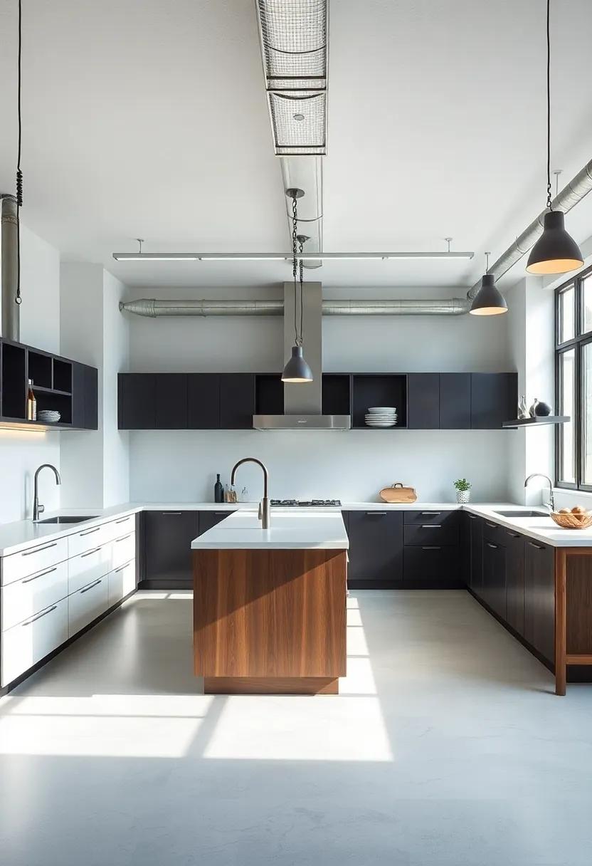 Showcasing Unique Focal Points in⁢ Kitchen Islands and Workstations