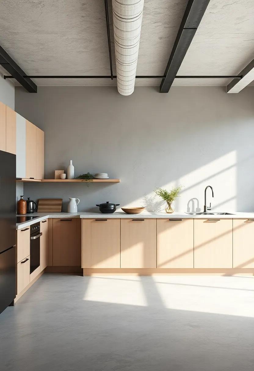 Textural ⁢Tension: Mixing⁤ Smooth and rough Elements in Industrial Kitchen Design