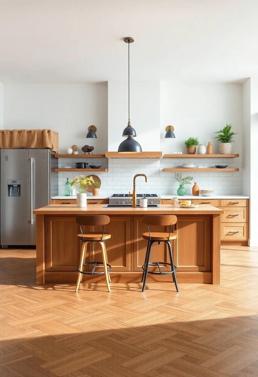 Eclectic Styles ⁢Merging: Combining Vintage and ⁤Modern ⁣Kitchen ⁢Island Elements