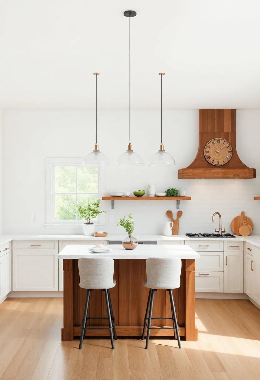 elevate ⁣Your Culinary Space with Rustic Farmhouse Charm⁣ in ‌Kitchen Island ⁤Design