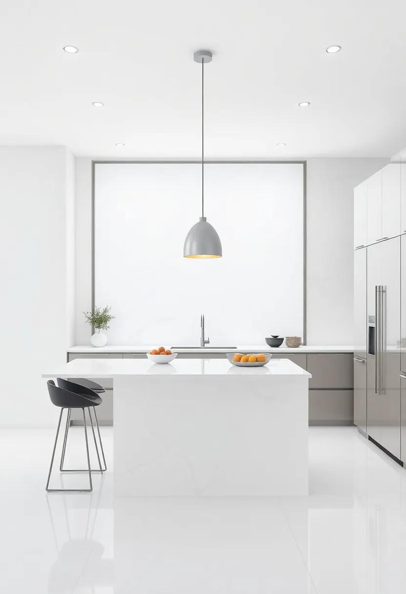 Sleek Modern⁤ finishes and Their Impact on​ Kitchen Island Functionality