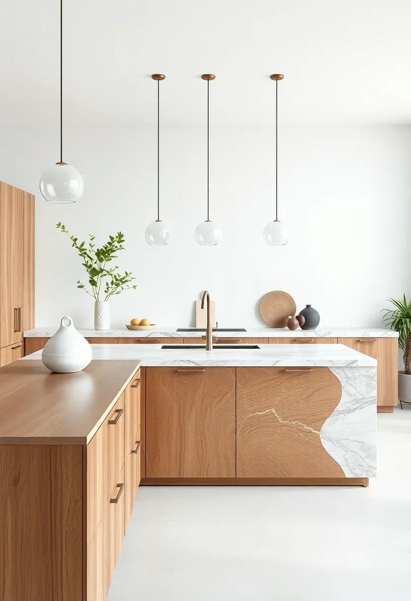 Textured Surfaces: Exploring ‌Wood,⁣ stone, and Ceramic in Kitchen Islands