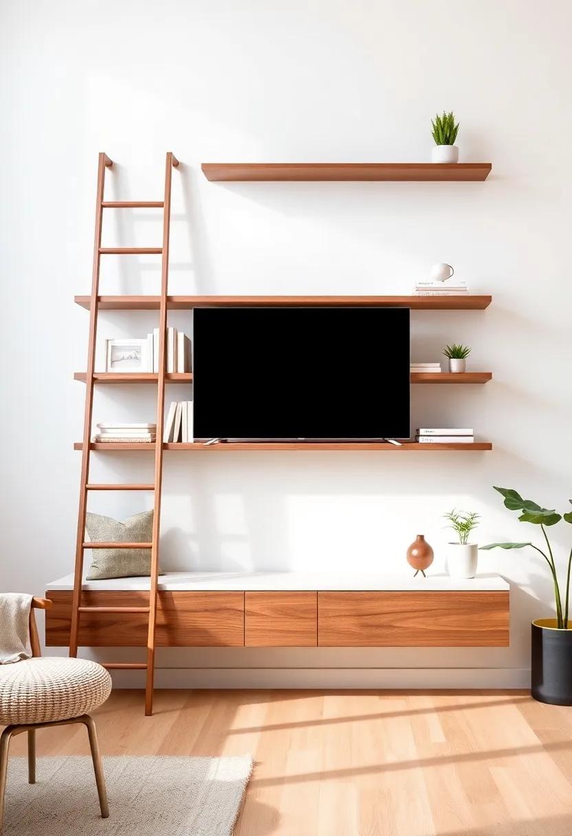 Elevating Functionality: How Ladder Shelves ​Can ‍Improve Room Flow
