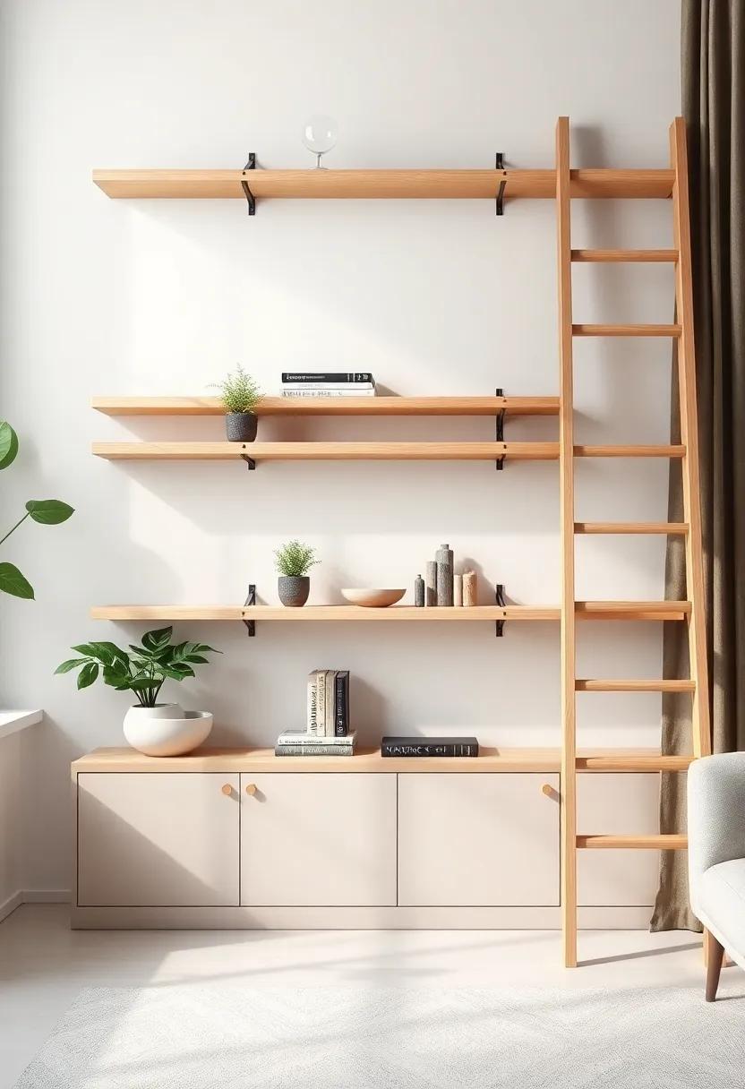 The History ​And ⁣Evolution ⁣Of Ladder Shelves In Home Design