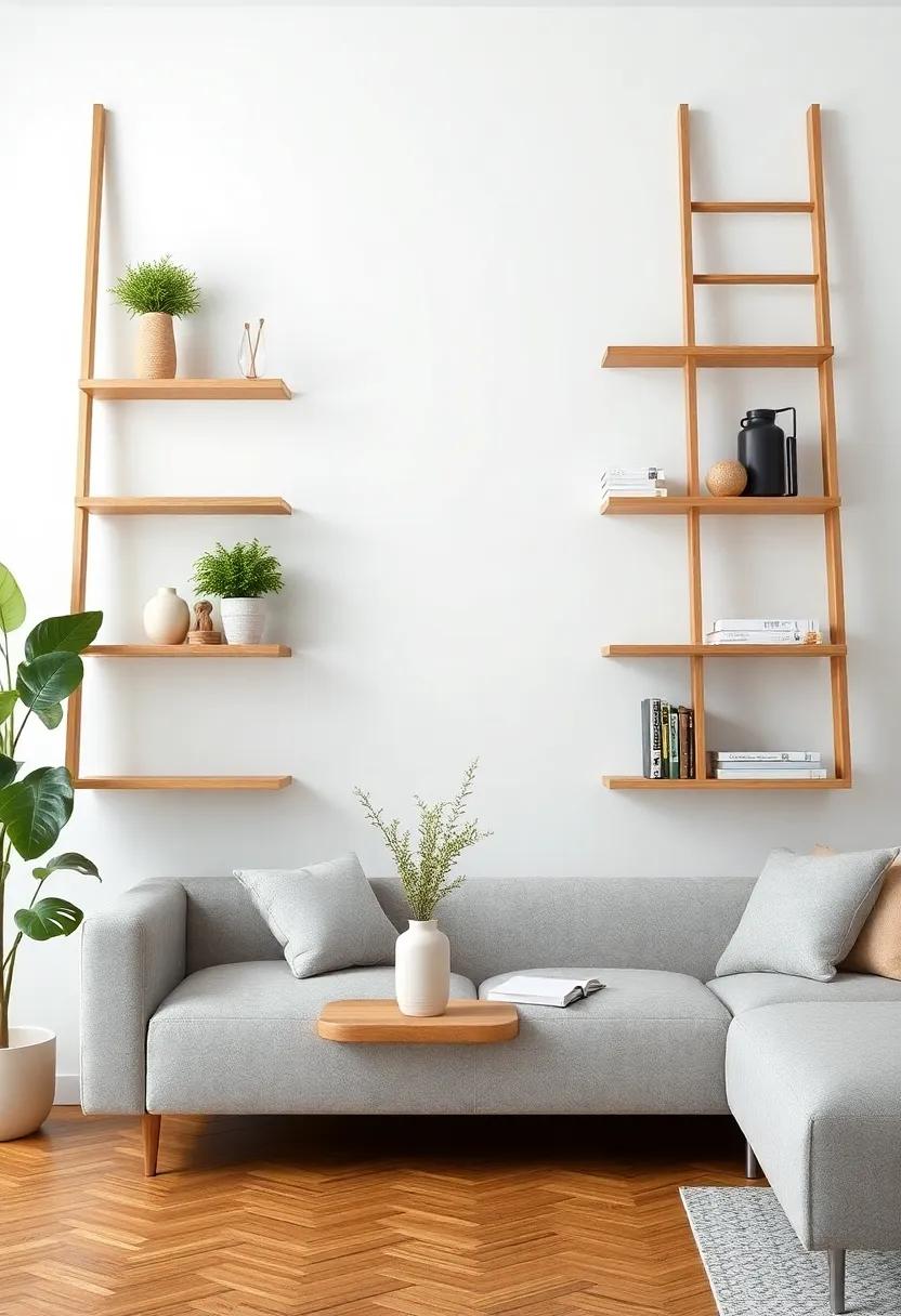 Using Ladder Shelves As room Dividers To ⁢Define ‌Spaces
