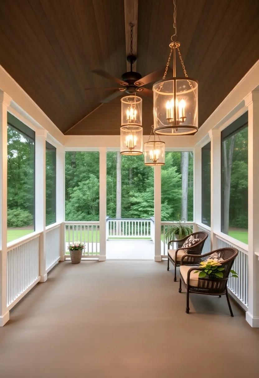 Chic Chandeliers: Elevating Your‌ Porch with Statement Lighting installations
