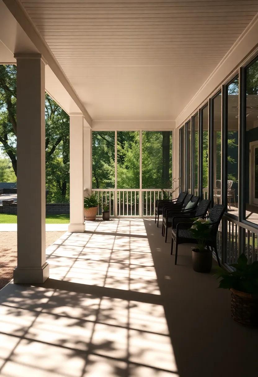 Dreamy Shadows: Playing ​with Light and⁤ Shadow Patterns on Your Porch Floor
