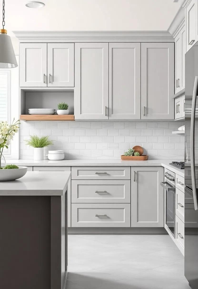 Elegant ⁢Hardware: Choosing the Right ⁣Finishes for gray⁢ Cabinets