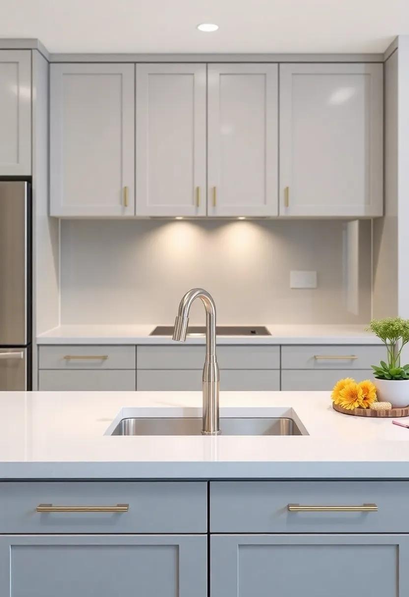 Reflections of style: Lighting Choices​ That​ Complement Gray Cabinets