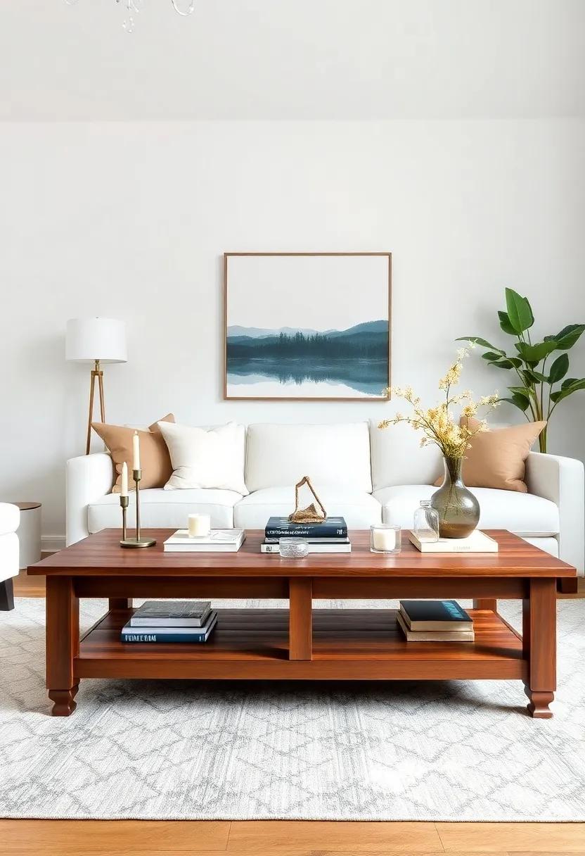 Curating Accessory Displays:⁣ Style Tips for Arranging Books, Candles, and Art on Your Table