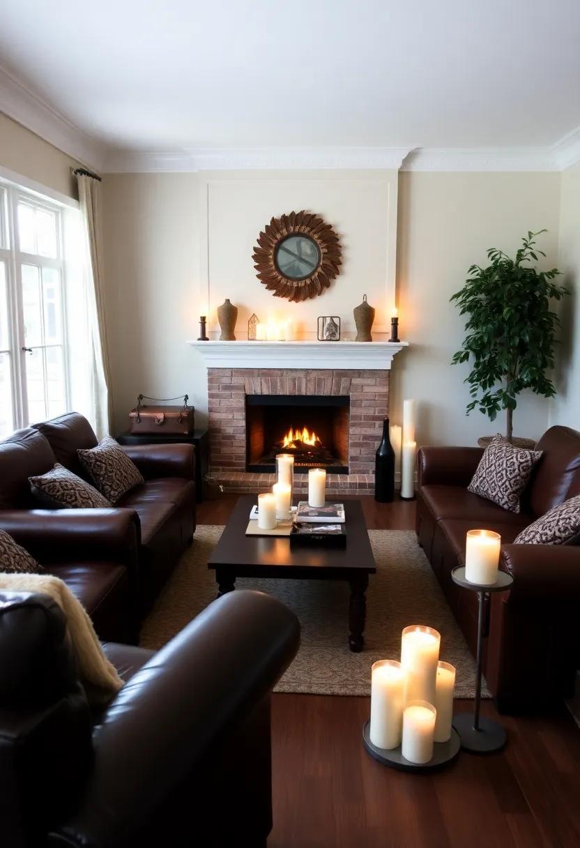 17) Utilize Ambience with Scented Candles: Place candles of various heights around the room​ to add both fragrance and a soft flickering glow that enhances ​the ⁤cozy vibe