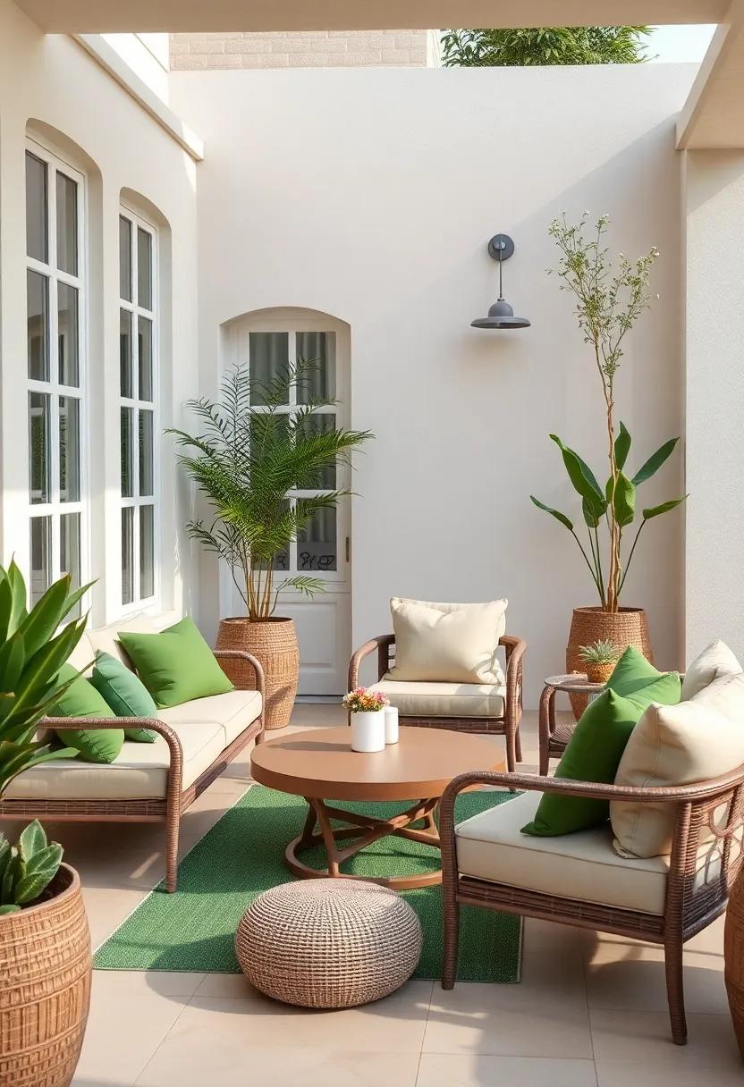 Design an earthy-inspired gallery wall featuring photos or prints with predominately green and beige hues for a personal yet soothing⁤ touch