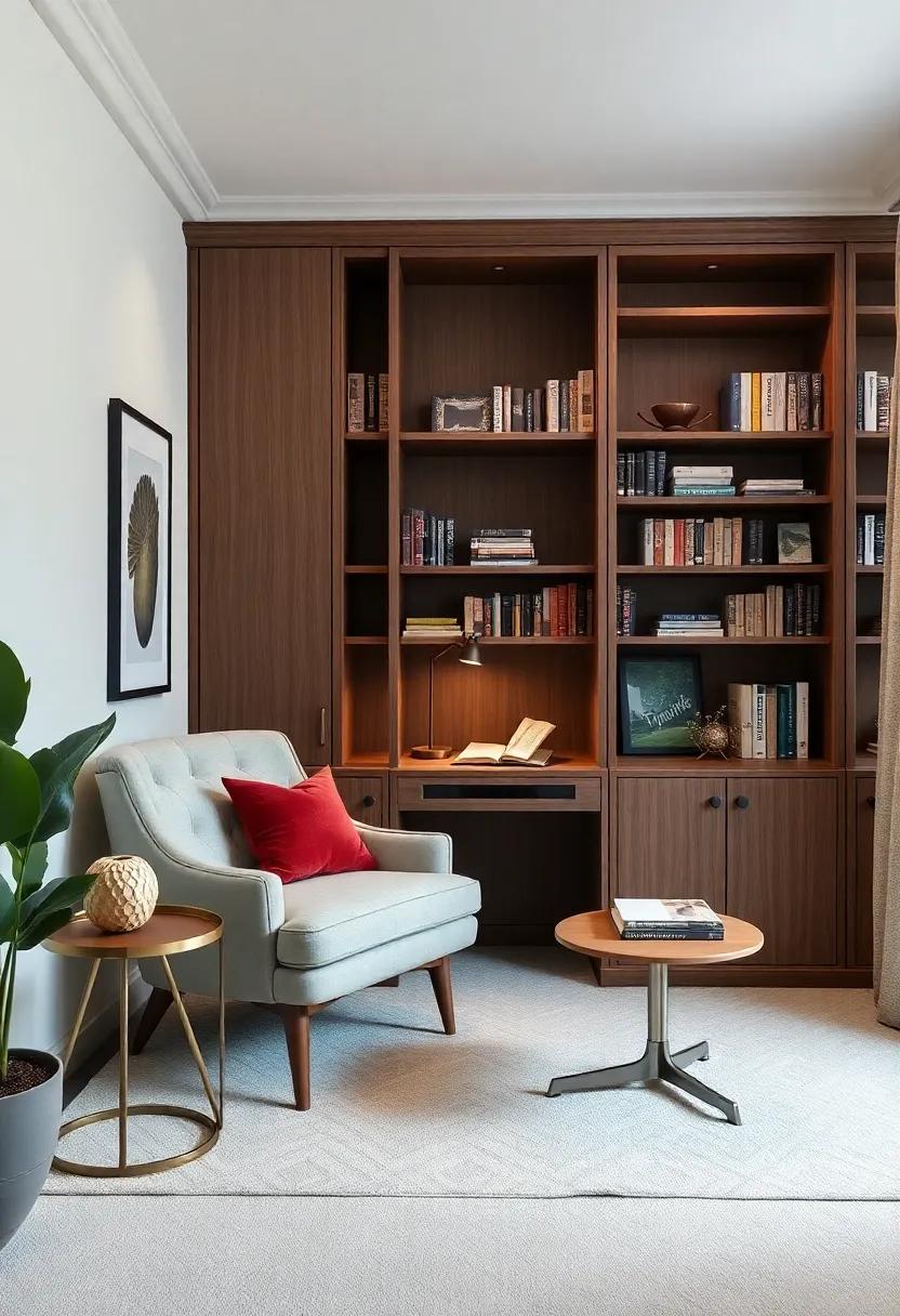 Create a Cozy Reading Nook: Carve out a small corner with a comfortable armchair,a stylish side table,and a well-stocked bookshelf. This inviting space offers a perfect retreat for brainstorming or enjoying a good book during breaks