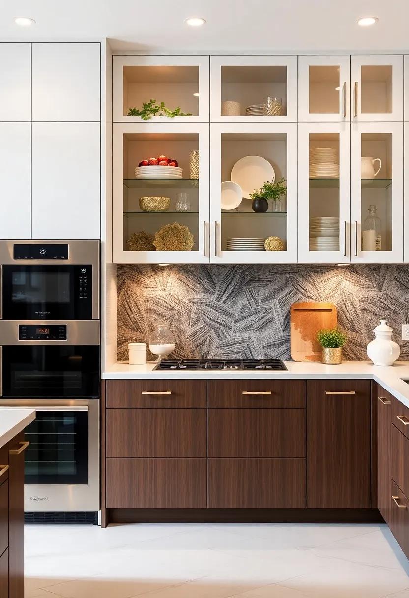 Seasonal ⁢Displays: Use glass-front cabinets ⁤to create seasonal ⁢displays with⁣ festive​ dishware or seasonal ​decor,⁤ giving your kitchen a dynamic touch