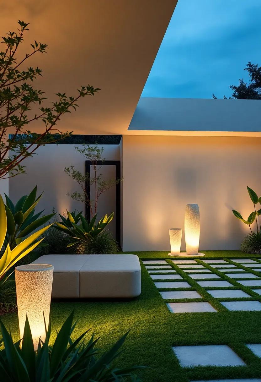 Focal Points of‌ Interest: Sculptural Lighting in Garden Design