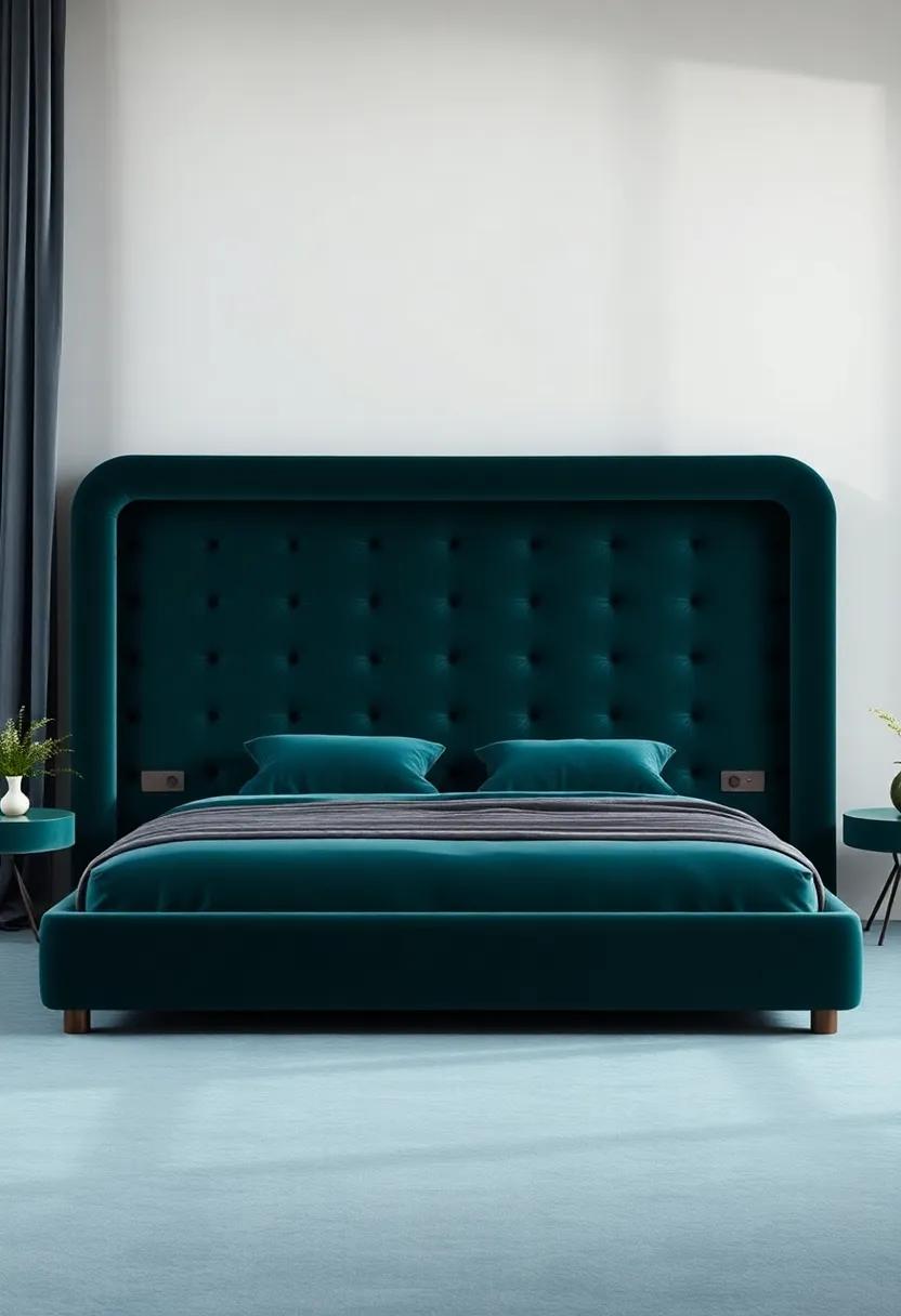 Dreamy⁢ Dimensions: Exploring Bed ⁢Frame⁤ Styles in Velvet