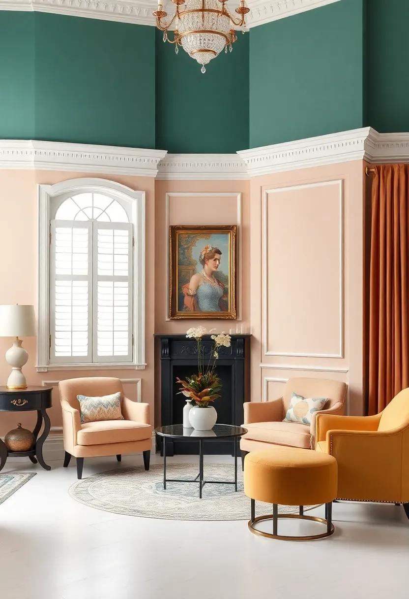Classic ​Color Block Techniques to Create a Victorian Mood