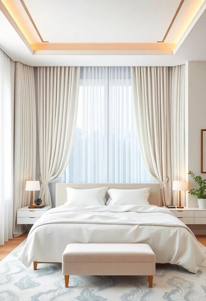 Transform Your ​Master Bedroom ⁤Into a dreamy​ Sanctuary with Luxurious Curtain Draperies