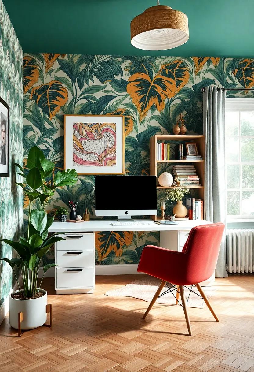 Playful Patterns: Mixing Prints for a Bold and ⁤Vibrant office Atmosphere