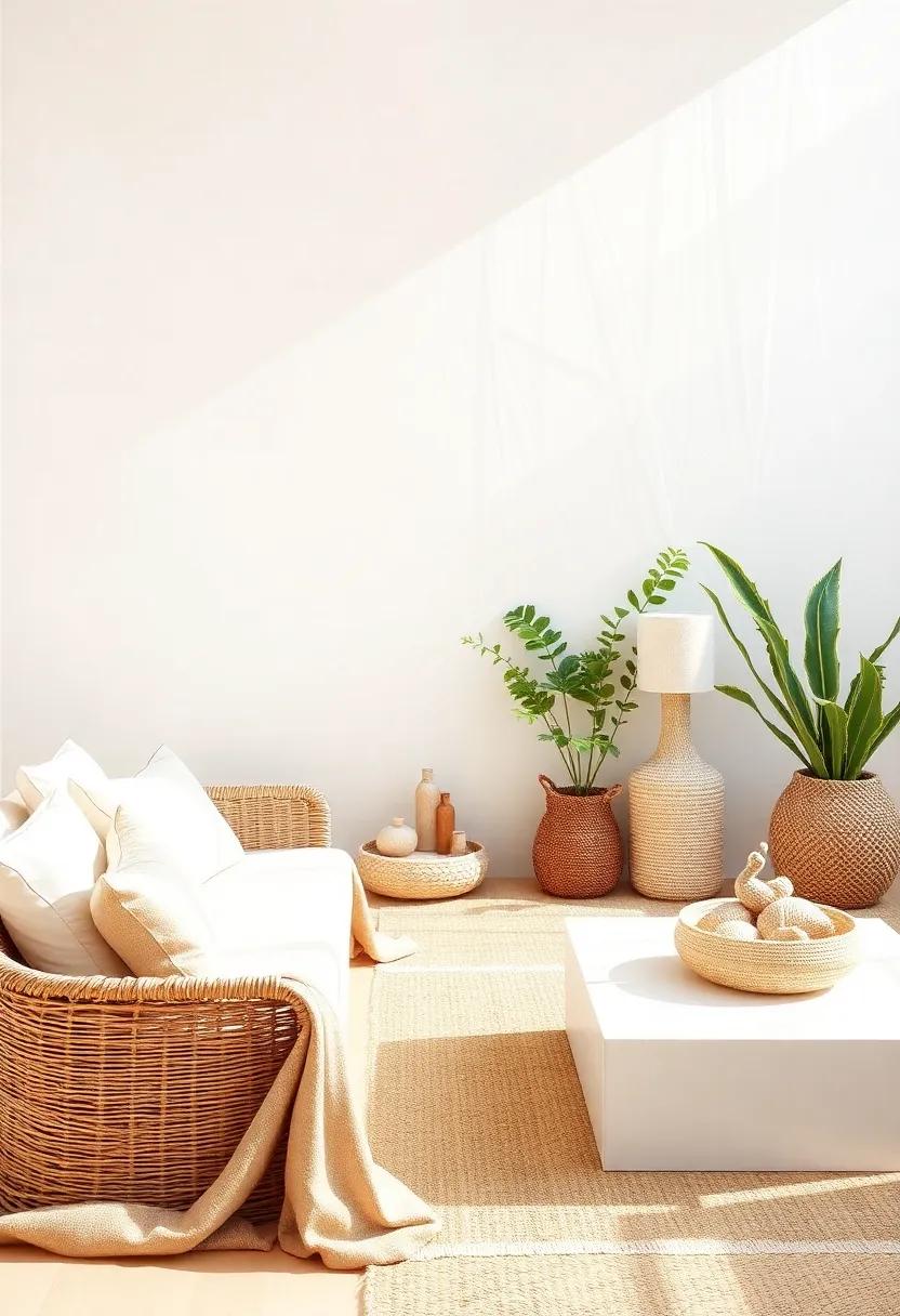 Incorporate textured Fabrics to Evoke the Feel of Breezy⁣ Seaside Days