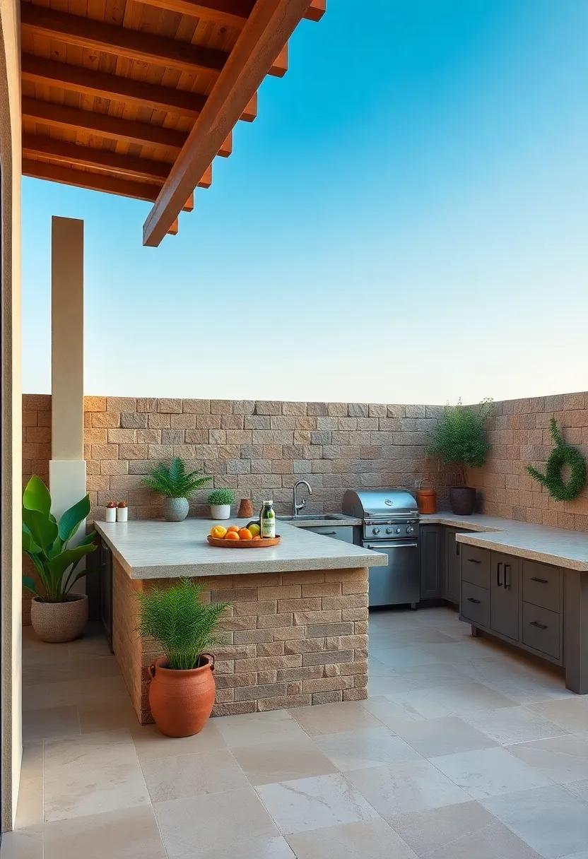 Designing an Outdoor kitchen with Functional Workspaces ⁢and Flow