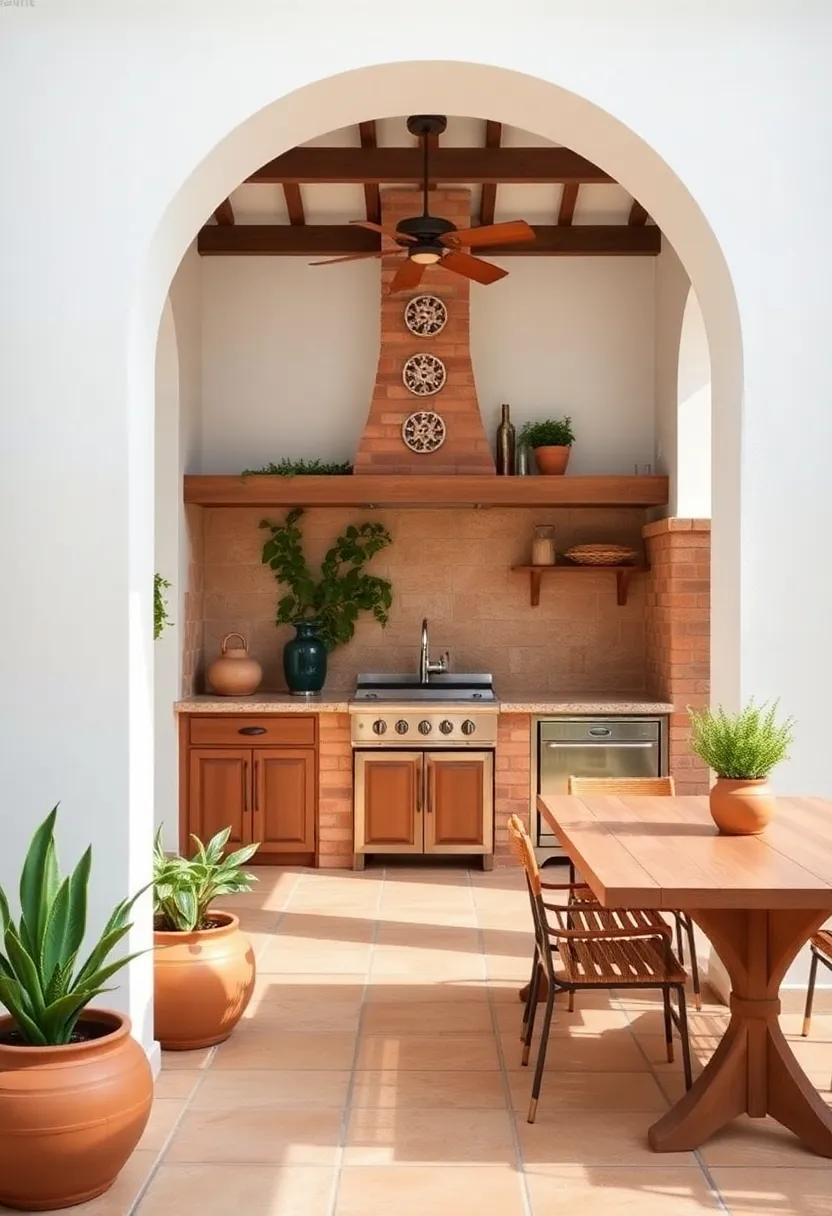 Enhancing Your Outdoor Kitchen ‌with Vintage terracotta ‍Accents