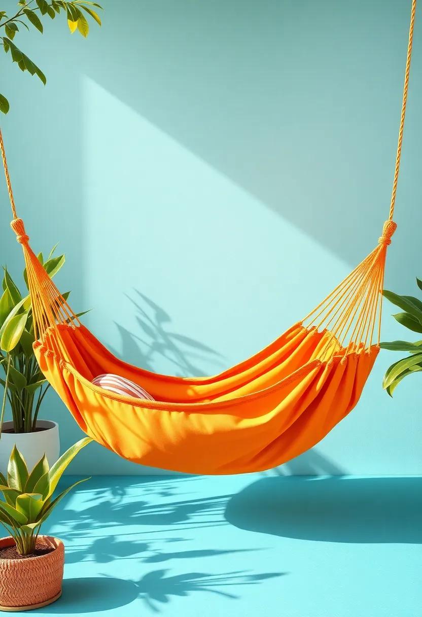 Fun Hammock: Bring a​ playful touch to your‌ garden with a vibrant, mid-century-inspired hammock, ⁢perfect for lazy afternoons in the sun