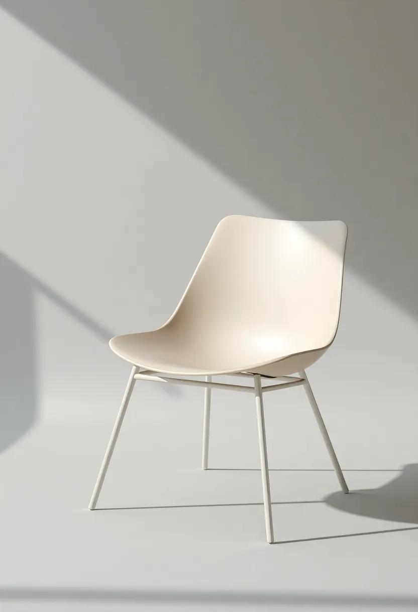 Sleek Lines: Explore the ​elegance of a‍ minimalist outdoor⁣ chair that features tapered legs⁣ and a low-slung silhouette, marrying form​ with function