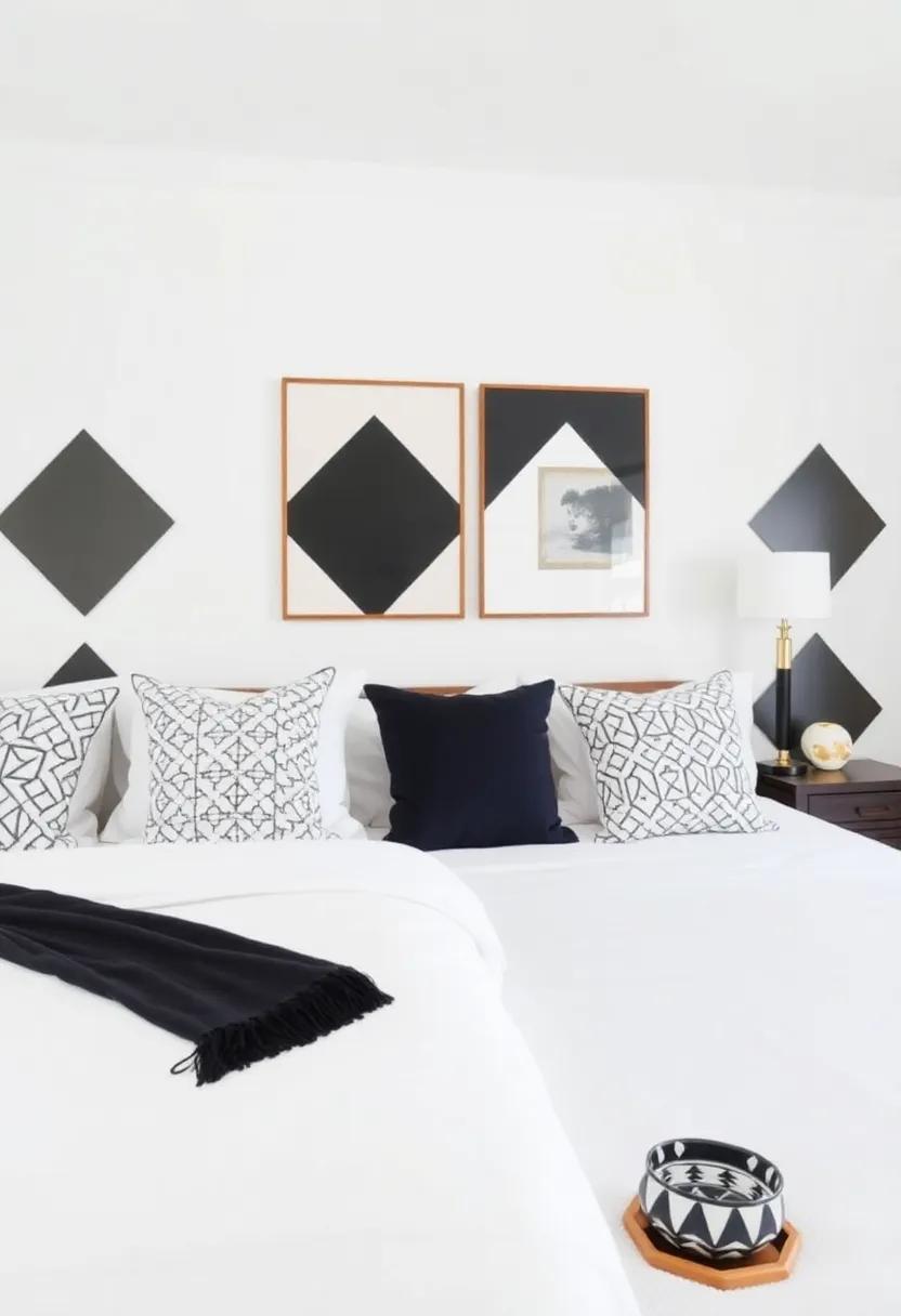 19) ​Accessorize with Geometric Decor: Finish the​ look with ⁣smaller​ accessories, ‌like coasters or⁢ decorative bowls, that showcase geometric designs for a cohesive⁢ aesthetic