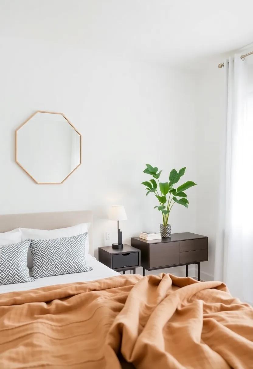 10) Use Geometric⁣ Mirrors: Incorporate mirrors​ with geometric frames‍ to reflect light and ‌create ⁤the ‌illusion ⁣of a larger⁤ space while ⁤keeping the design crisp