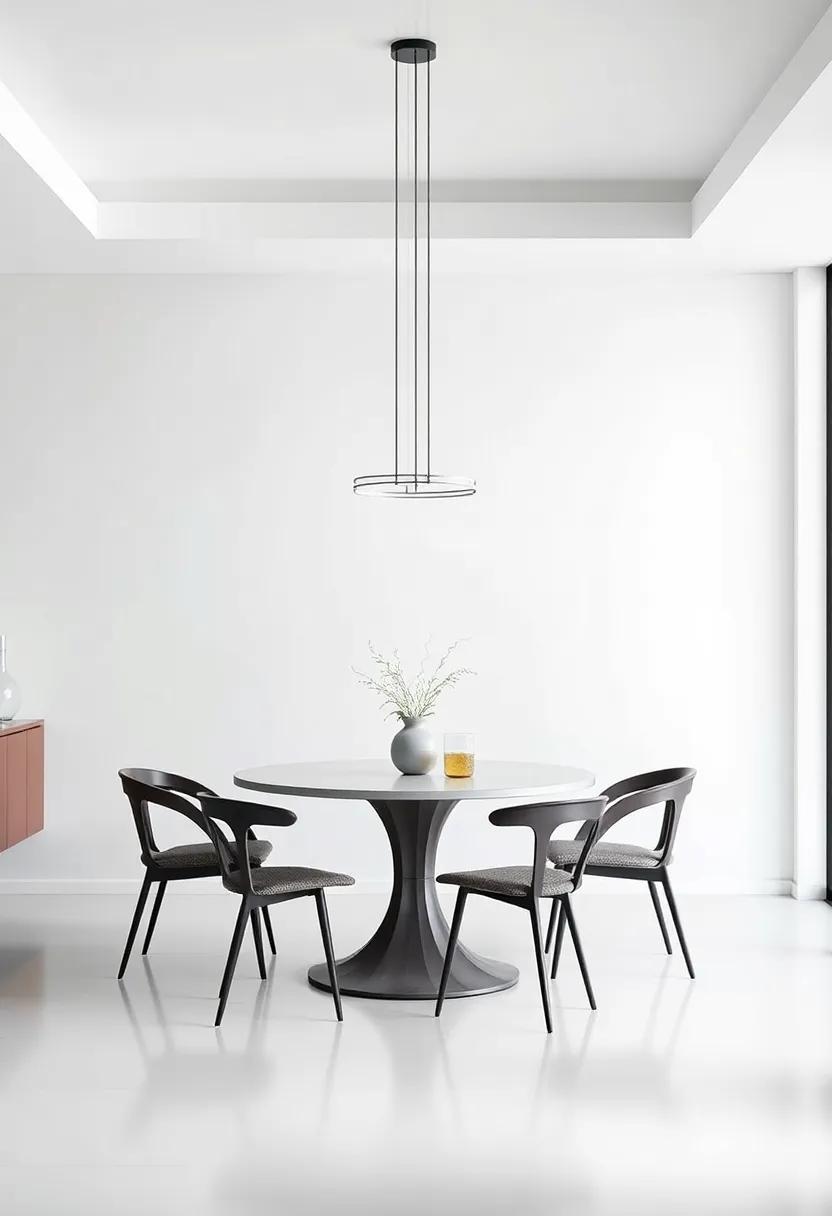 Effortless Elegance in Every Detail of a Minimalist Dining Room