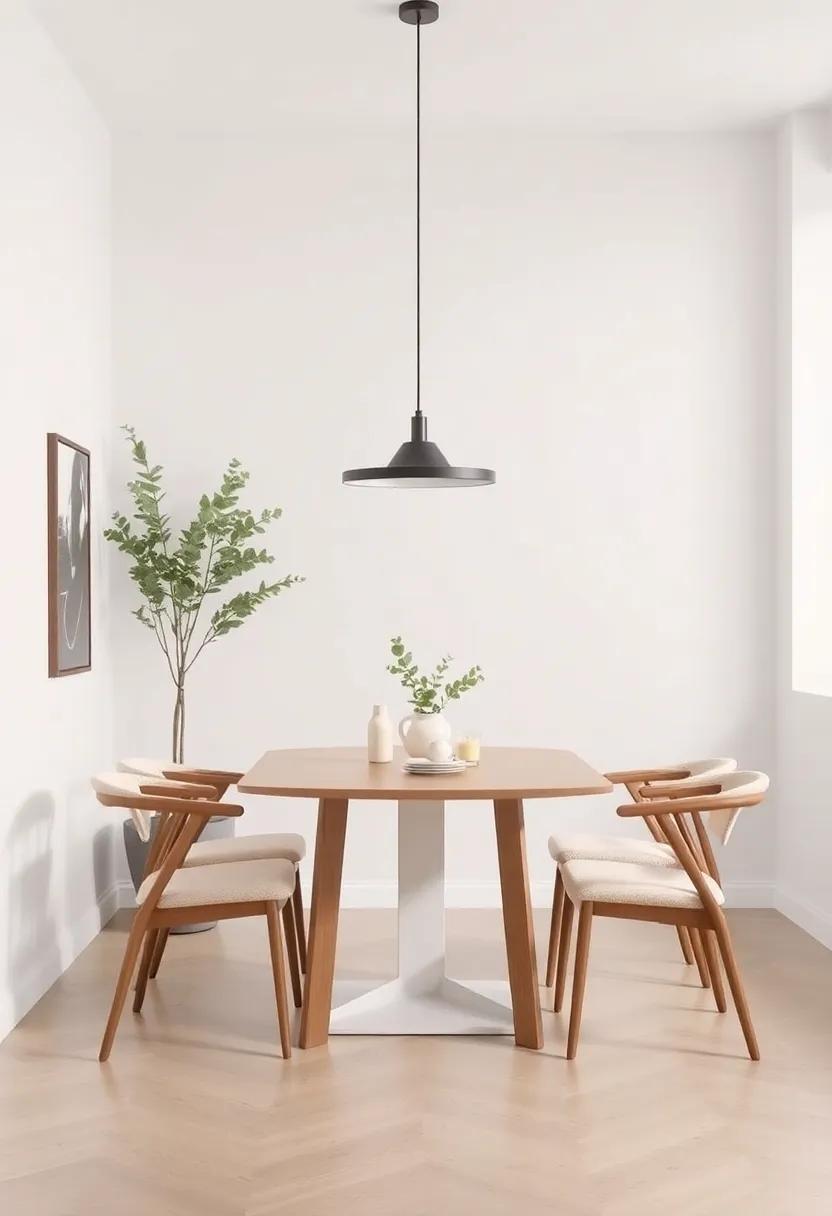 The Allure of Neutral Color Palettes in Small Dining Spaces