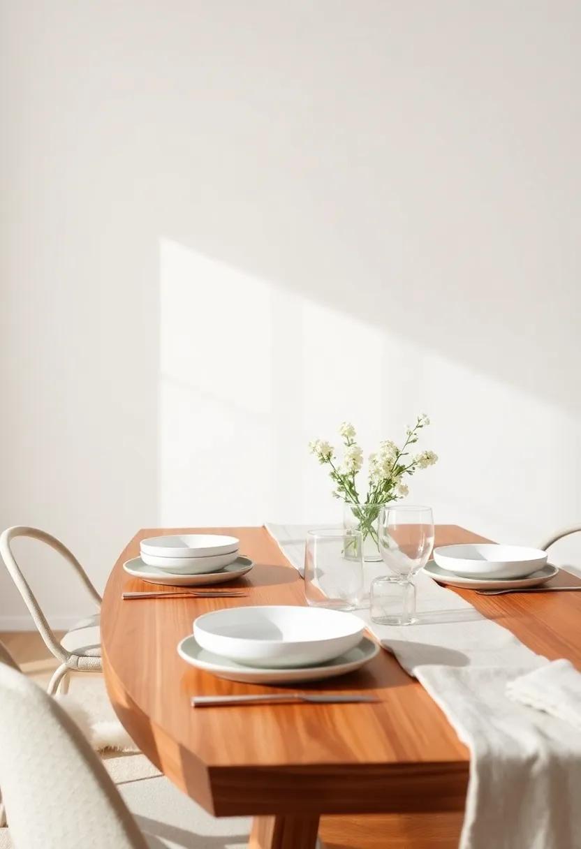 Choosing dinnerware that Complements the Minimalist Aesthetic