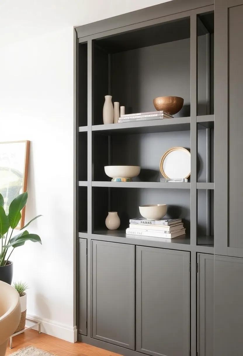Minimalist Open ​Shelving:⁣ Streamline ⁤your⁣ space with open shelving units that ‍create a‌ fresh and airy feel, allowing you to⁤ display ‍your most cherished accessories ⁤while keeping the ‍vibe⁣ uncluttered