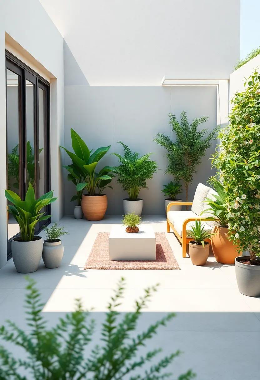 Greenery with Purpose: Incorporate potted plants or ⁤a small‌ herb garden ⁢for a fresh ‍touch, while keeping plant selections restrained and⁤ thoughtfully placed