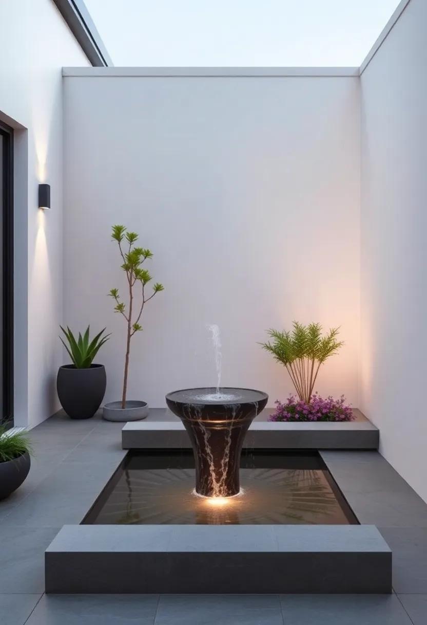 Water Features: Consider subtle water⁣ elements like‌ a small fountain that adds tranquility without overpowering the ⁣minimalist aesthetic