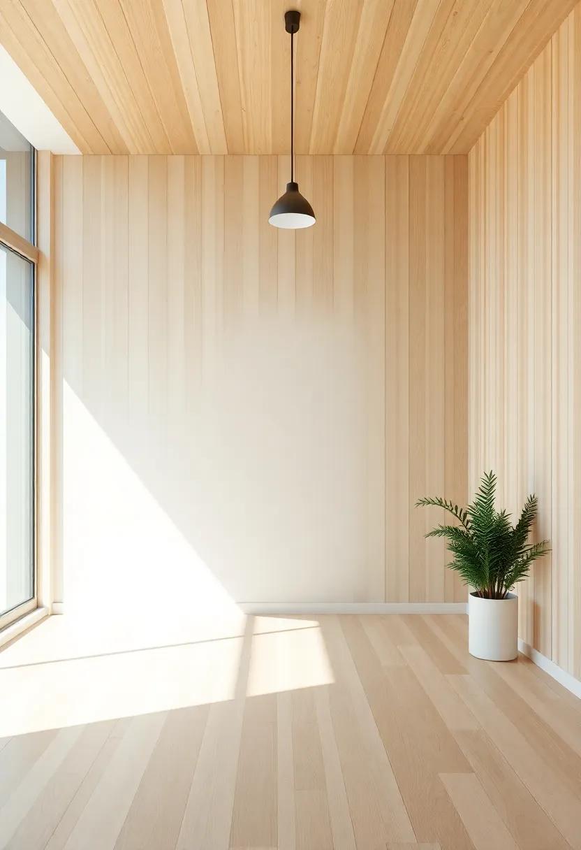 The Power of Light: Understand how the integration ⁤of light fixtures complements⁤ light⁣ wood ‍accents, highlighting the ​beauty of‌ both design elements
